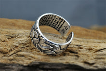 Charger l'image dans la galerie, Bague de lotus en argent