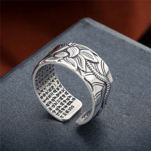 Charger l'image dans la galerie, Bague de lotus en argent