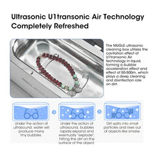 Charger l&#39;image dans la galerie, 50W Ultrasonic Cleaner Ultrasonic Glasses Jewelry Cleaner 500ML Ultrasonic Cleaning Machine Ultrasound Washing Bath For Glasses
